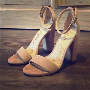Sam Edelman Yaro Ankle Strap Sandal Heel size 5